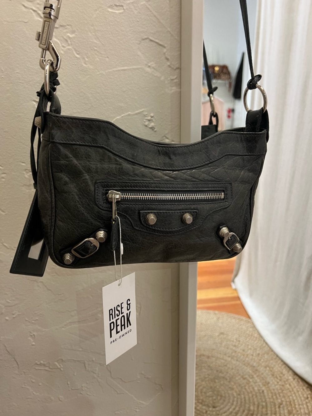 Balenciaga Giant Hip leather bag